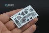 Quinta Studio QDS+32232 Tornado ECR Italian 3D-Printed & coloured Interior on decal paper (Italeri) (Small version) (with 3D-printed resin parts) 1/32